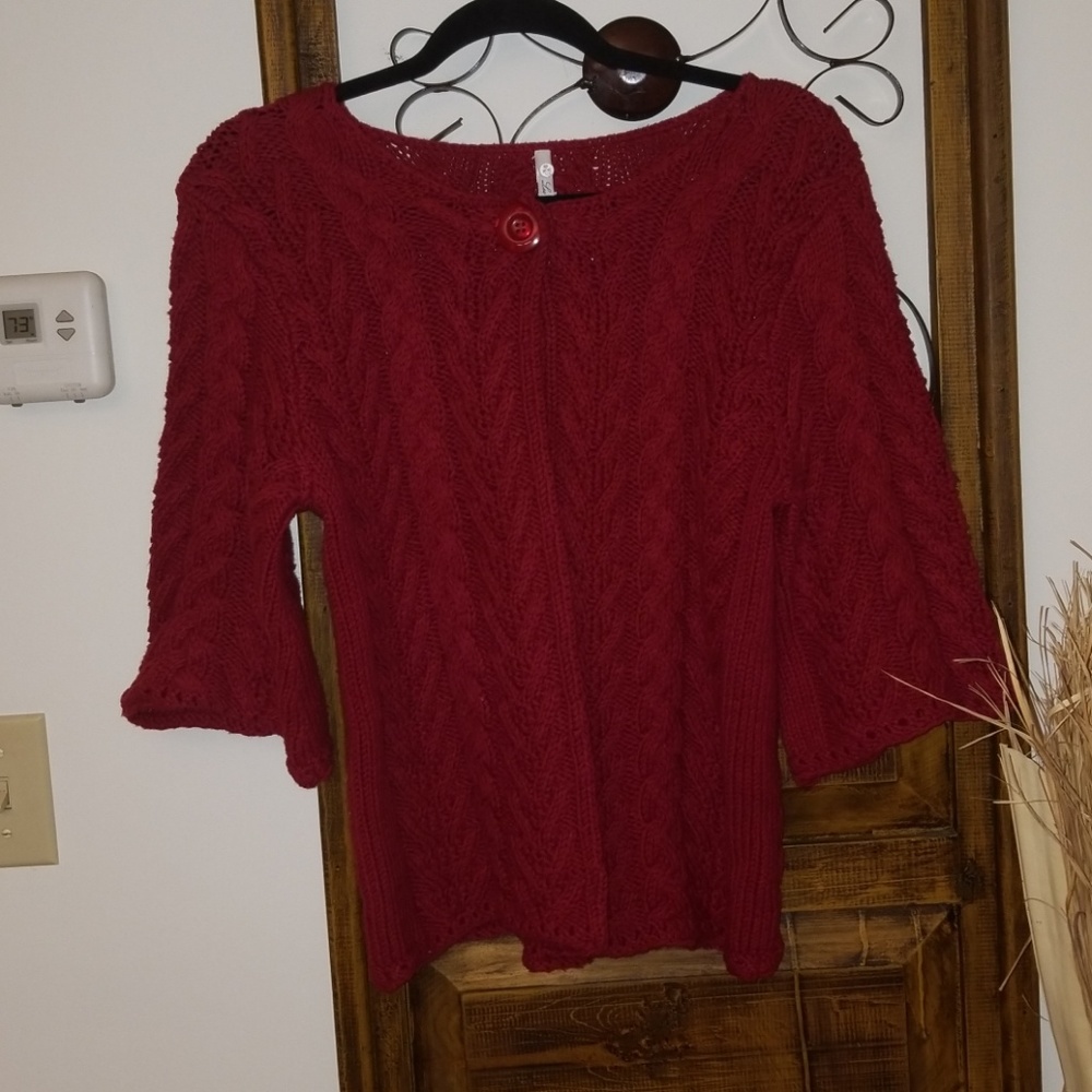 Fabulous red sweater